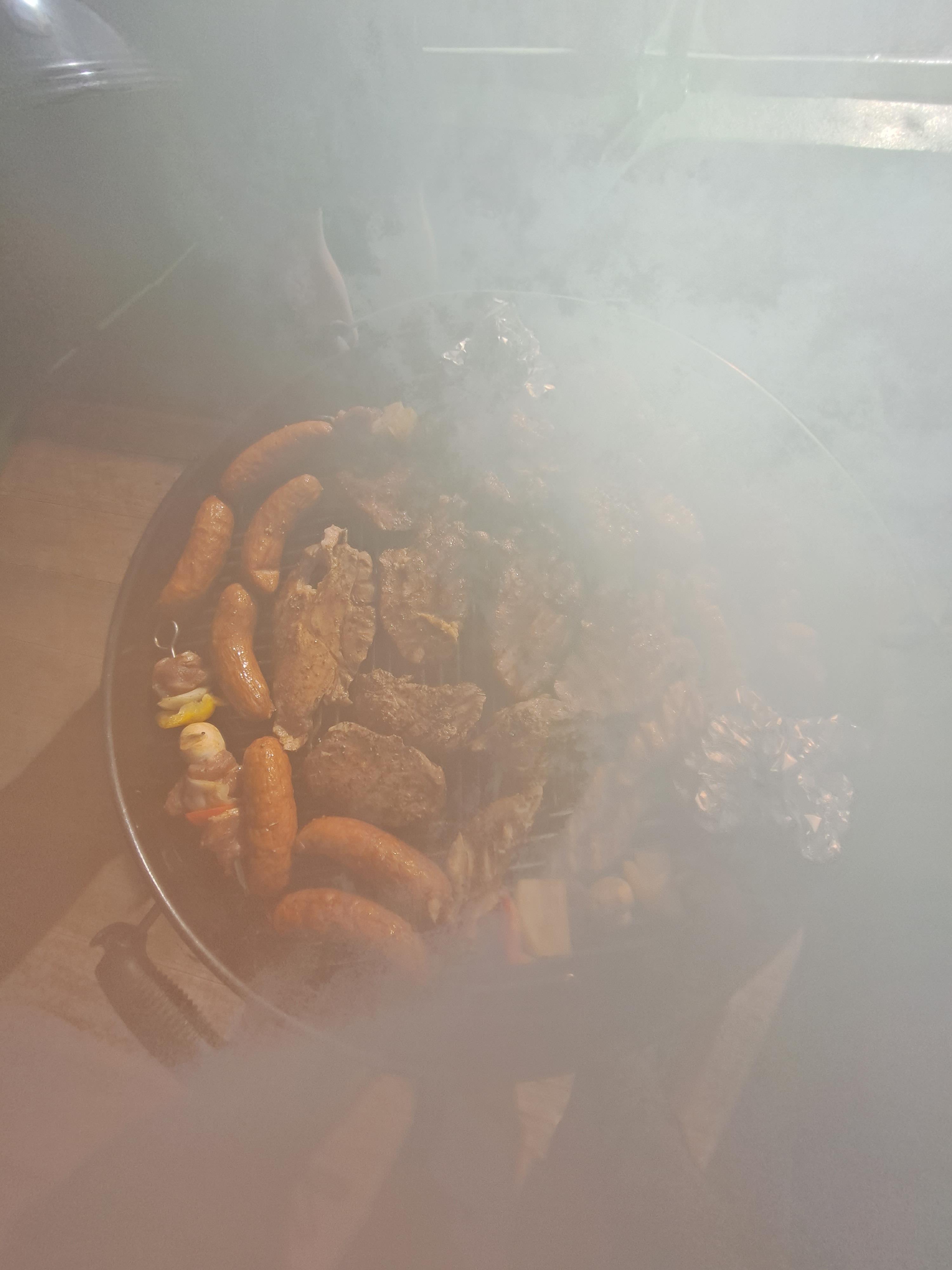 No grill at all without any smoke.jpg